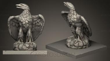 Bird figurines (STKB_0002) 3D model for CNC machine